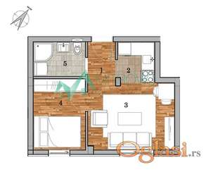 Jednoiposoban stan - Telep 32m2 