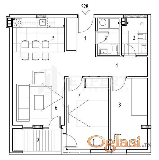 New building, Dom health, three-room, Delta planet, VAT, parking — photo