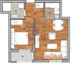 Dvosoban stan u izgradnji!