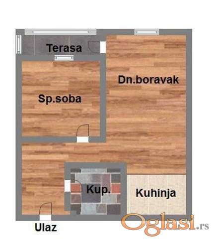 Odličan, dvosoban stan 45m2 --- Mogućnost refundacije PDV-a