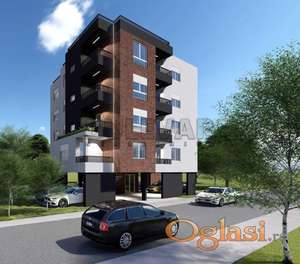 Top ponuda, novogradnja, dvoiposoban stan, 64.7m2, Novi Somborski Bulevar -iznad Pantalejske crkve