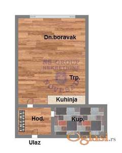 Garsonjera u izgradnji na Telepu