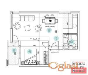 PETROVARADIN, 41m2, Dvosoban sa pdv, Izgradnja