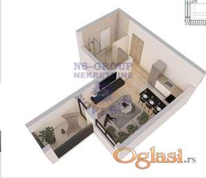 Sremska Kamenica kod instituta 28m2