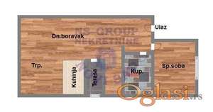 Dvosoban stan na Salajci,47m2