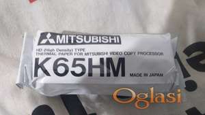 Papir za ultra zvuk MITSUBISHI K 65 HM    MITSUBISHI K65HM-CE PAPIR
