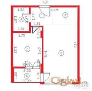 NOVI SAD - TELEP - 42m2 - 380 evra