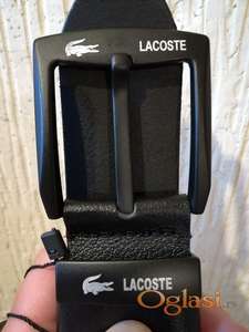 Novi muski kozni markirani kaisevi Lacoste Dva modela Novo