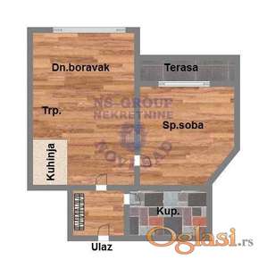 44m2 Dvosoban stan u izgradnji