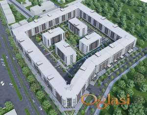 Luksuzan dvosoban stan na Avijaciji! -43m2-