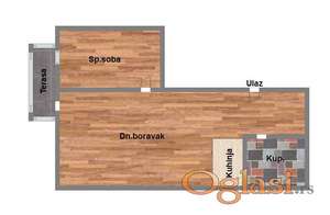 514094 - 40m2 - Dvosoban stan u izgradnji sa PDV-om - telep