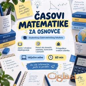 Privatni online casovi matematike za osnovce