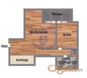 Dvosoban 66m2 Mišeluk