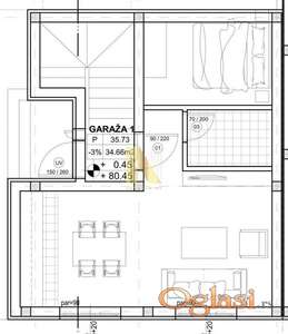 Stan Garaža  35m² na Telepu, Novi Sad