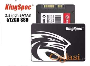 NOV - KingSpec SSD Drive HDD 2.5 Hard Disk 512GB HD SATA Disk