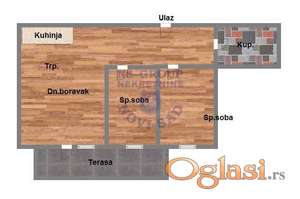 Trosoban odličnog rasporeda!!!!