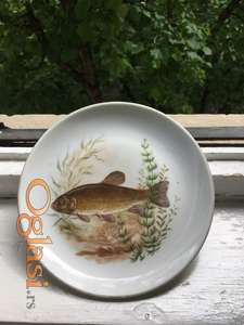 Porcelanski tanjir za vrsne alase