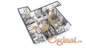 Premium novogradnja na Bežanijskoj kosi ID#24907