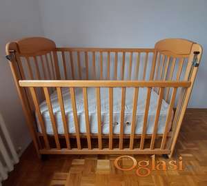Krevetac za bebe sa fiokom kao nov