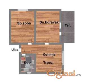 Klisa,dvosoban,46m2