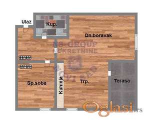 Stan na prodaju Petrovaradin 60m2, 572138