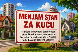 Renoviran stan - zamena za kuću