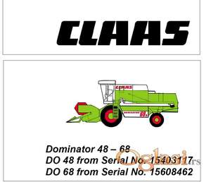 Claas Dominator 48 - 68 Radionički priručnik za elektriku