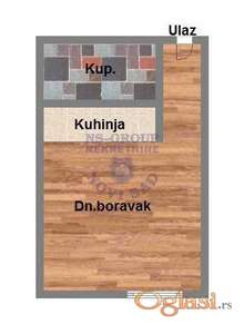 Jednosoban stan na Somborskom bulevaru!