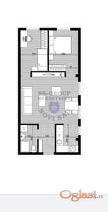 Dvoiposoban stan u izgradnji! Mirna lokacija!