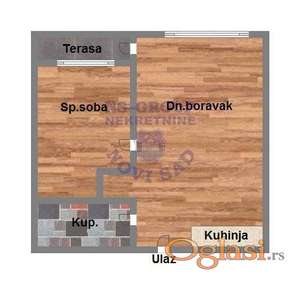 Dvosoban stan u izgradnji na Telepu