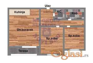 Odličan trosoban stan u izgradnji