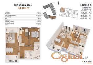 JEDINSTVENA JESENJA PONUDA - TROSOBAN  !!!!!!