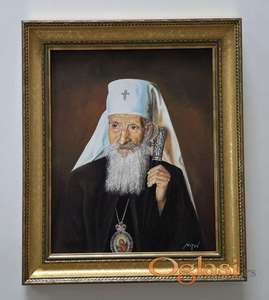 Ulje na platnu - Patrijarh Pavle, prelepa slika!