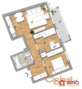 Stanovi u izgradnji odličnog kvaliteta različitih struktura i spratnosti. Podbara - jun 2026.!