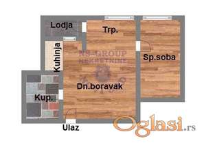 Dvosoban, 35m2 Salajka