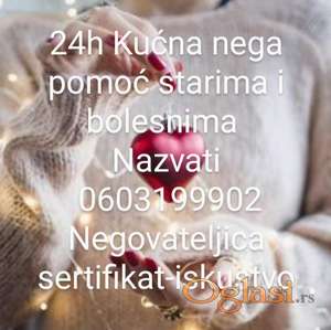 24 h KUĆNA NEGA I POMOĆ STARIMA I BOLESNIMA