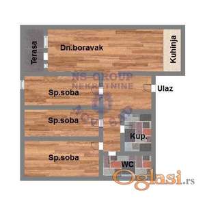 Četvrosoban - 82m2 - Petrovaradin