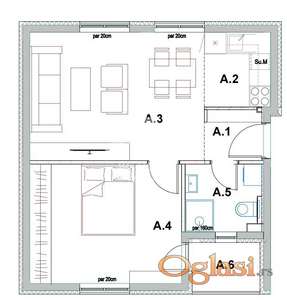 Novogradnja u Borči sa parking mestom, Ovčanski put ID#3713