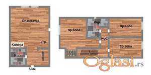 Četvorosoban 85m2 - Klisa