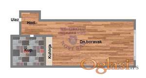 Odlična garsonjera na Bulevaru Patrijarha Pavla! 26m2