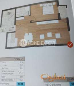 NOVI SAD - TELEP - 50.70 m2