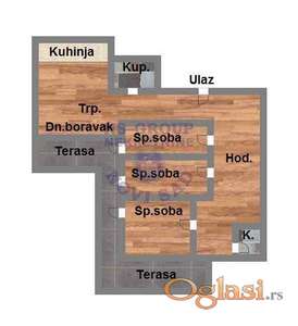 Komforan trosoban stan - TOP LOKACIJA