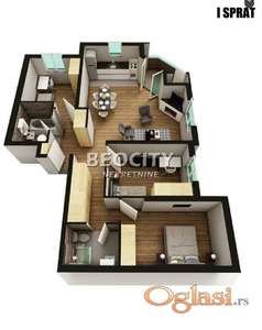 Novi Sad, Telep, Prešernova, 3.5, 83m2