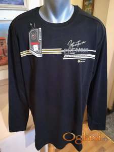 Novi muski pamucni duks Redway u velikom broju 3XL 4XL Crni Novo