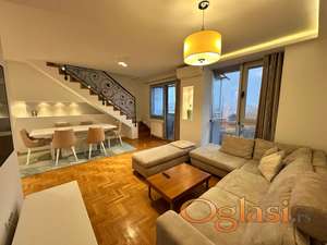 Moderno, potpuno, namešten trosoban dupleks, Bulevar kralja Petra I