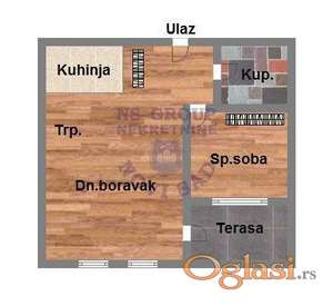 Dvosoban - 41m2 - Trandžament