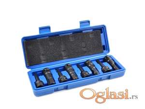 Set udarnih imbus ključeva 8 kom