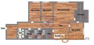 Četvorosoban 108m2 Salajka