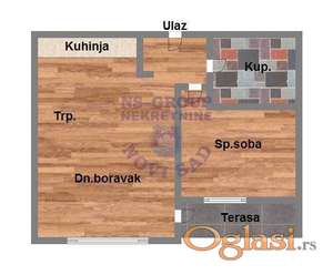 Dvosoban stan u Petrovaradinu