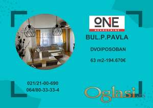 Odličan bul.Patrijarha Pavla 63m2